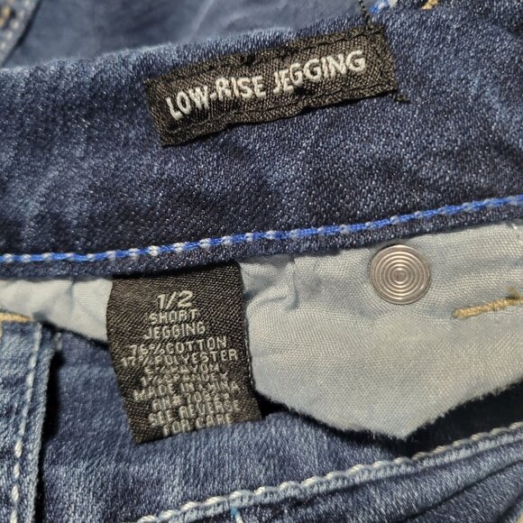 Rue21 Low Rise Jegging Jeans Womens Size 1 Short Low Rise Medium Wash Denim - Picture 5 of 6